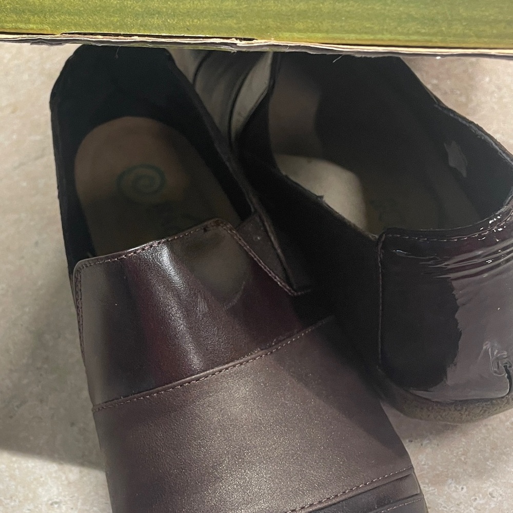 Naot Dark Brown Leather Loafers